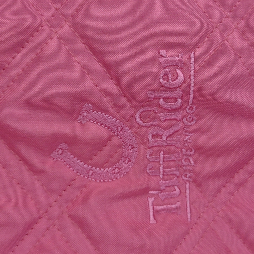Tuff Rider Ride "N" Go Pink Quilted Full Zip & Snap Pocket Riding Vest - Picture 2 of 12